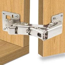 170 Degree Hinges Frameless Cabinet Door Hinges Hidden Hydraulic Adjustable M...