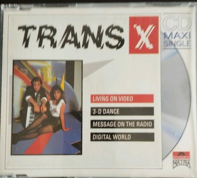 Music Musik MAXI CD Trans-X   Living On Video Gut