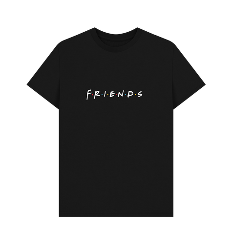 PREMIUM OFFICIAL Friends Logo Unisex T-Shirt - Schwarz - Bild 1 von 3