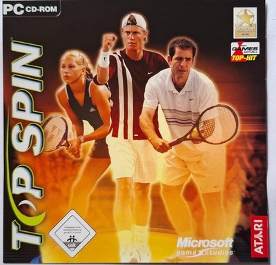 PC-CD-ROM Titel: TOP SPIN - PC-Tennis-Spiel vom Feinsten