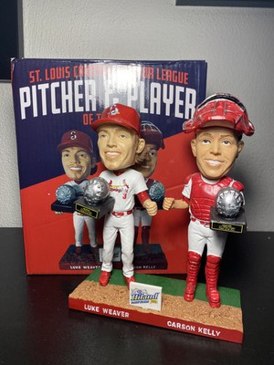 St. Louis Cardinals Minor League Pitcher & Player OTY Bobblehead Weaver & Kelly