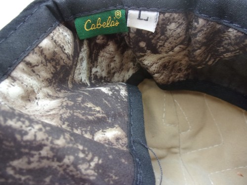 Cabela's Brand Cammo Hunting Hat w/ Fold Out Ear Flaps Size L - Picture 7 of 7