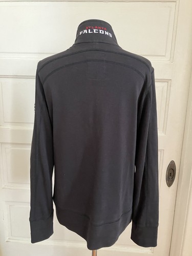Atlanta Falcons NFL Jacket Tommy Bahama Mens Sz M Black Zip - Picture 6 of 11