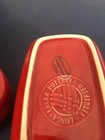 2 Longaberger Pottery Woven Traditions Tomato Small Loaf Pans — photo 2