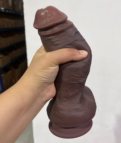 Large Dildo Realistic Thick Wide Big Penis Dong G-spot Anal Sex Toys Women Men - Picture 5 of 13