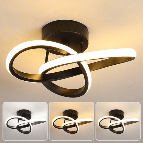 Modern Ceiling Light LED Acrylic Lamp Flush Mount Chandelier Bedroom Living Room - Foto 1 di 21