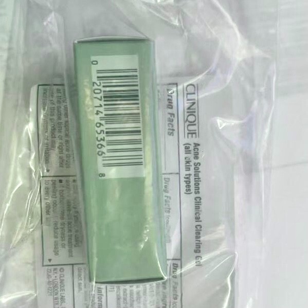 5Pcs Clinique Acne Solutions Clinical Clearing Gel Sample 0.1oz / 3mL = 15ML NIB