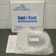 Sani-Tech Ultra Platinum Cured Silicone Tubing, 1/2" x 5/8" x 25ft, Bulk Hose