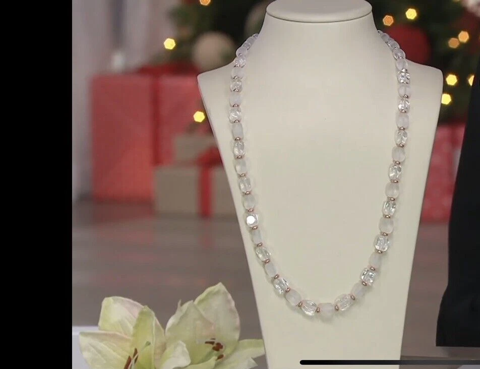 LOLA ROSE RRP £125 Alessandra Red Rock Crystal Adjustable Statement Necklace  Qvc £44.99 - PicClick UK