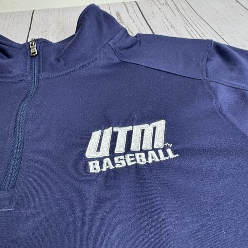 Under Armour UTM 1/4 Zip Sweatshirt Mens Medium UT Martin Tennessee Skyhawks - Picture 3 of 8