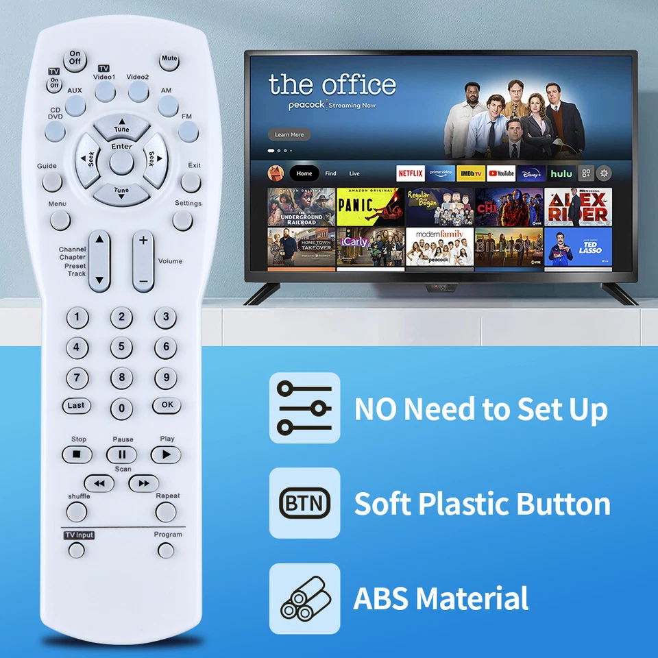 Replacement Remote Control For Bose 321 AV 3-2-1 Media Center Series I, II, III - Image 3 of 4