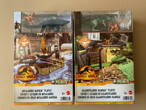 MATTEL® HFF10 Jurassic World Minis Spielset Sortiment (Auswahl), NEU & OVP - Bild 1 von 3