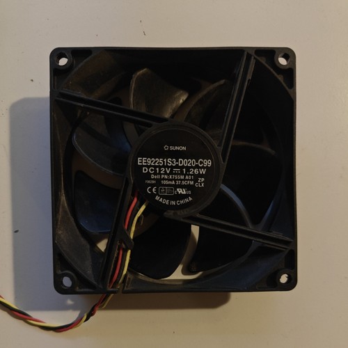 SUNON 9225 12V EE92251S3-D020-C99 9CM 9025 DC Industrial Cooling Fan - Picture 1 of 3