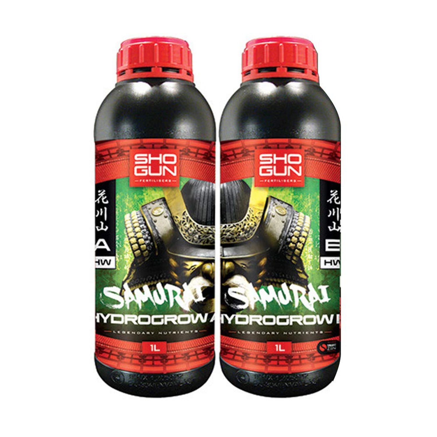 SHOGUN Samurai Hydro Grow (Soft Water) - 2 Litre (1L A + 1L B)