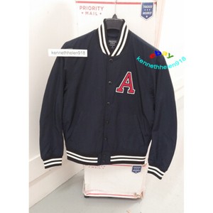abercrombie varsity bomber jacket