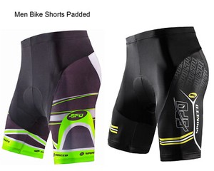 Cycling Pants Padded Men Bike Trousers Stretchy Bicycle Tights Cyclist Bottoms