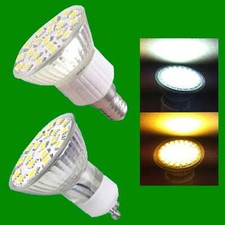 4x 4.8W LED Spot Light Bulbs, UK Stock, Day or Warm White Replaces Halogen Lamps