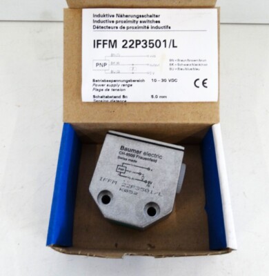 Baumer electric IFFM 22P3501/L Indukt. Sensor -unused-