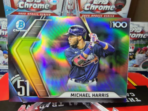 Michael Harris 2022 Bowman Chrome Top 100