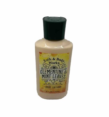 BATH & BODY WORKS CLEMENTINE & MINT LEAVES BODY LOTION 8 FL OZ