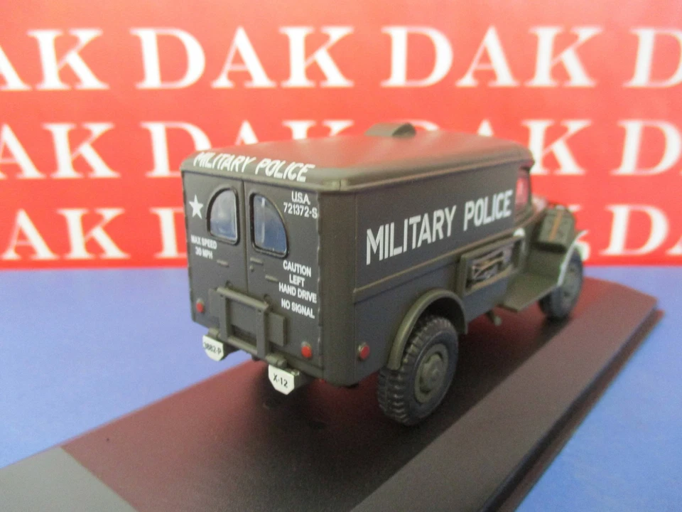 Die cast 1/43 Modellino Furgone Dodge WC54 US Military Police Germany 1945 - Immagine 3 di 4