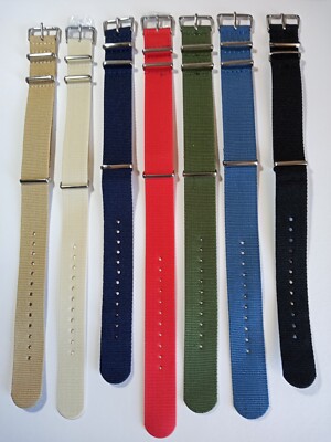 Cinturino Orologio In Nylon Resistente – 18 Colori, Larghezze 18-24 Mm, Fibbia In Acciaio 316L, Ricambio Universale - 4