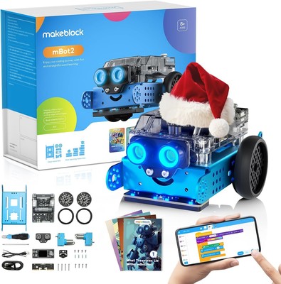 Makeblock mBot2 Coding Robot for Kids, AI Learning Support Scratch &... 