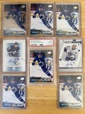 8 CARDS LOT Nicholas Abruzzese RC - YG PSA 10, CLEAR, FRENCH SILVER, FUTURE