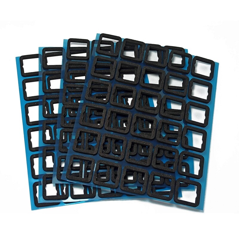 120pcs Mechanical Keyboard Stabilizer Foam Pad Film for Perfect Key Positioning