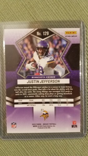 Justin Jefferson Card Lot - Picture 3 of 9