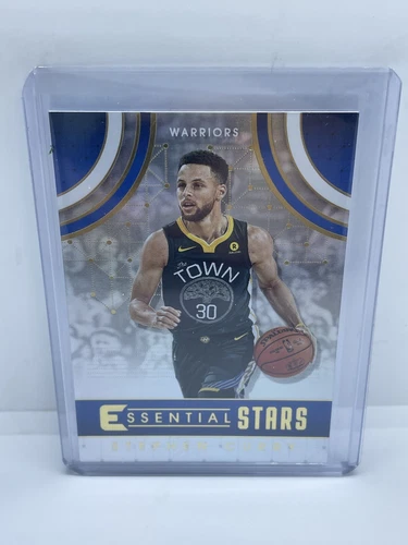 STEPH CURRY Panini "SILVER HOLO" Prizm REFRACTOR "Essential Stars" 