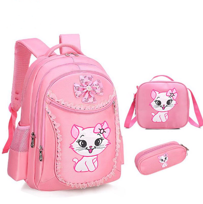 Ninas Escuela Bolso Sweet Gato Patron De Dibujos Animados Nino Mochila Escolar Mochila De Los Ninos Ebay