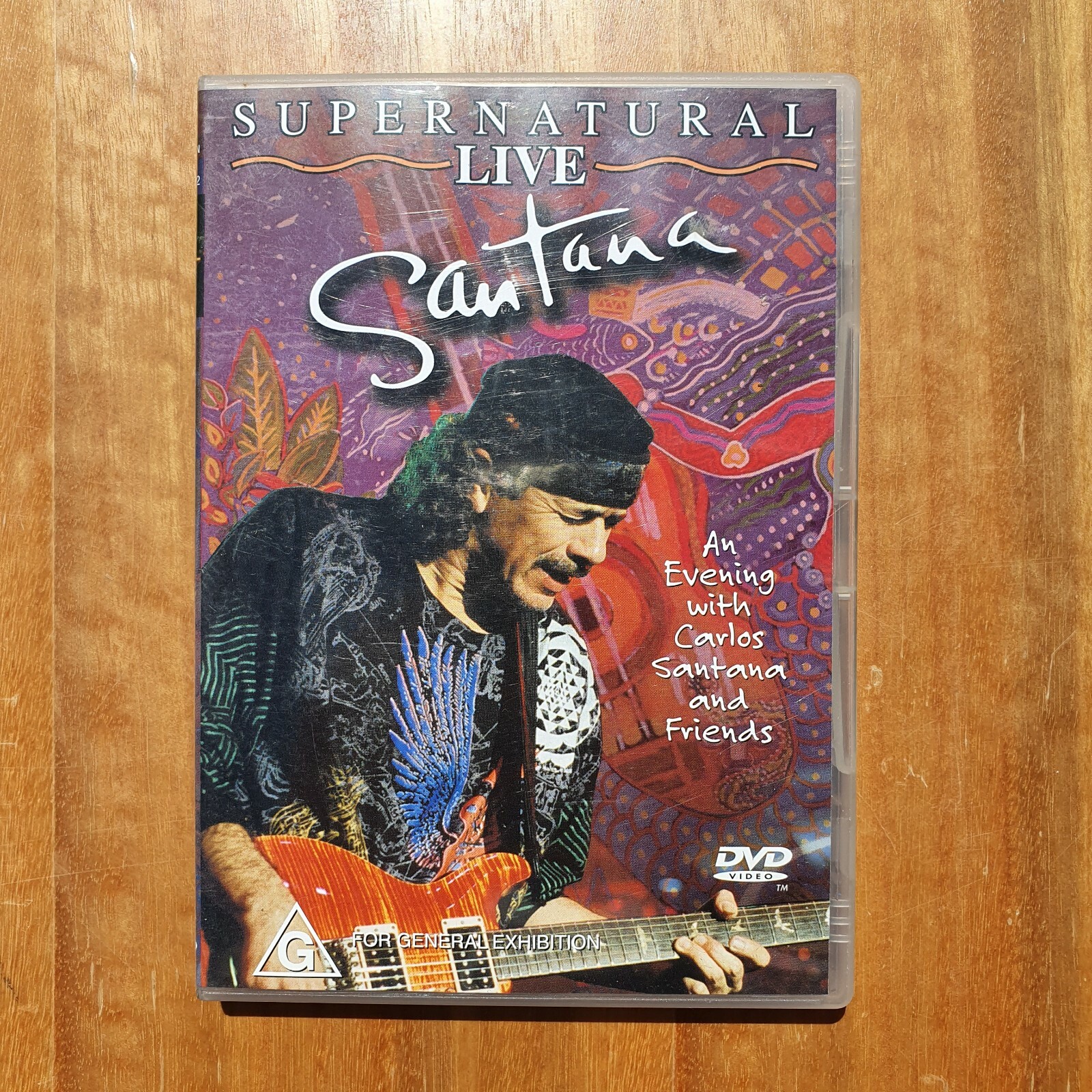 SANTANA - Supernatural Live DVD 2000