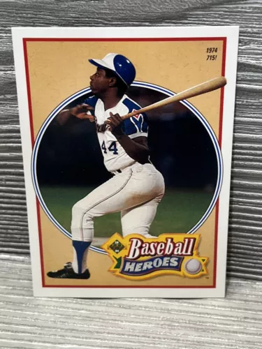 1991 Upper Deck Hank Aaron Heroes #23 of 27 Vintage MLB Card