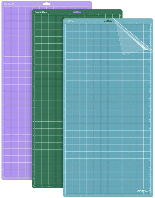 Doohalo Cutting Mat for Silhouette Cameo 4 Cutting Machine 12 X 24 Inch 3 Pack R for sale online