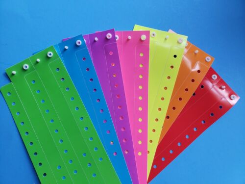 35 3/4" ASSORTED PLASTIC/ VINYL WRISTBANDS, WRIST BANDS FOR EVENTS,