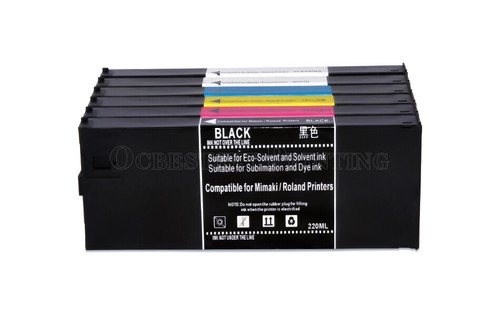 6Color LF-200 Ink Cartridge Full With 220ML UV Ink For Mimaki UJF-6042 UJF-3042 - 第 1/4 張圖片