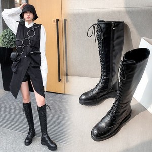 chunky heel riding boots