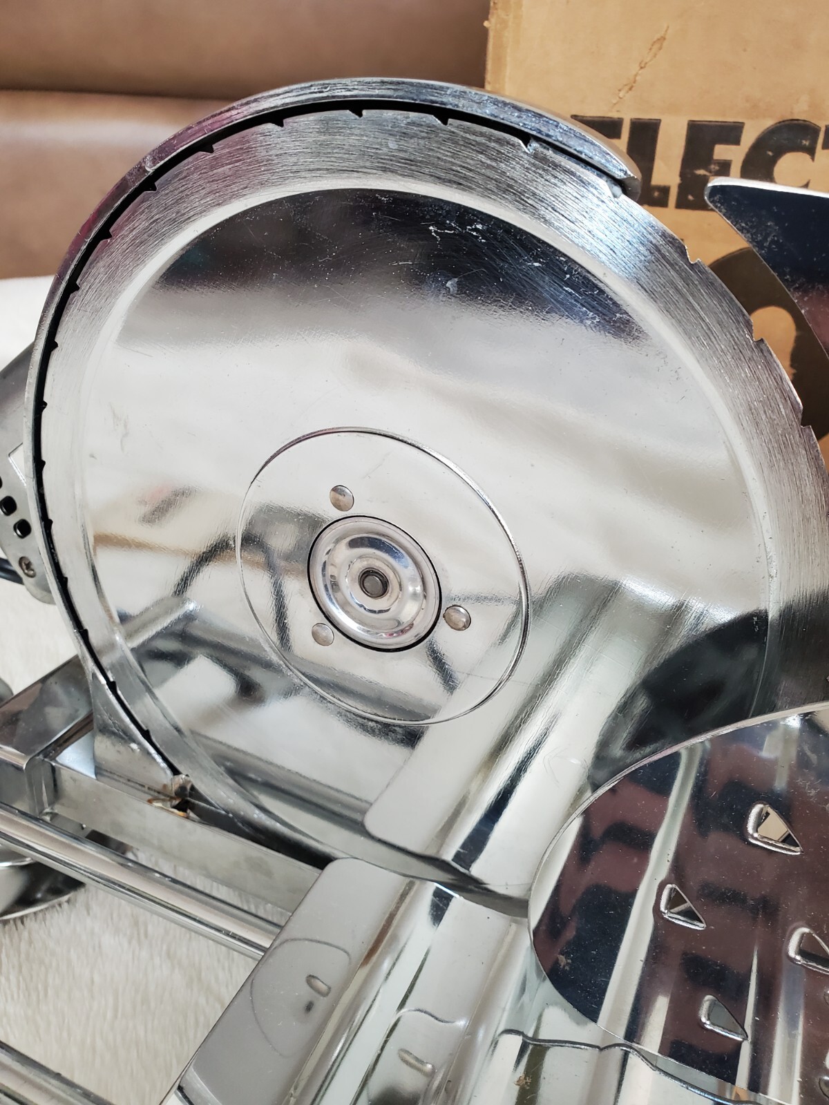 Vintage Rival Electric Chrome Food Slicer 1030V/2 User's Manual