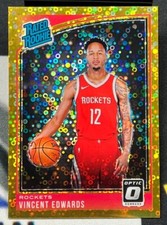 2018-19 Panini Donruss Optic Fast Break Gold Disco #165 Vincent Edwards /10 RC