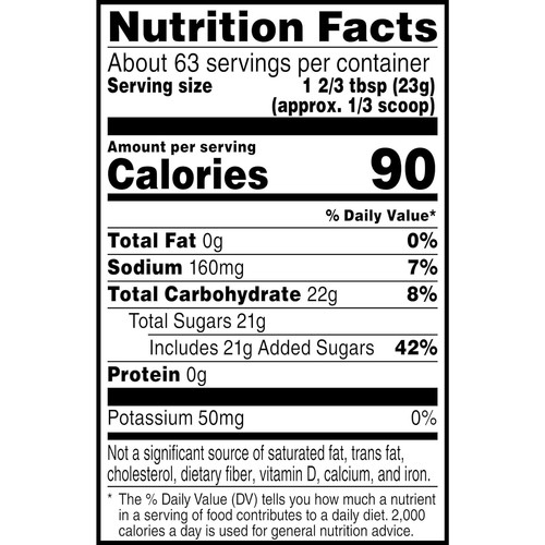 Gatorade G ESSNTL Organic Thirst Quencher Powder, Mango, 50.9oz Canister 3 Pack - Picture 3 of 4