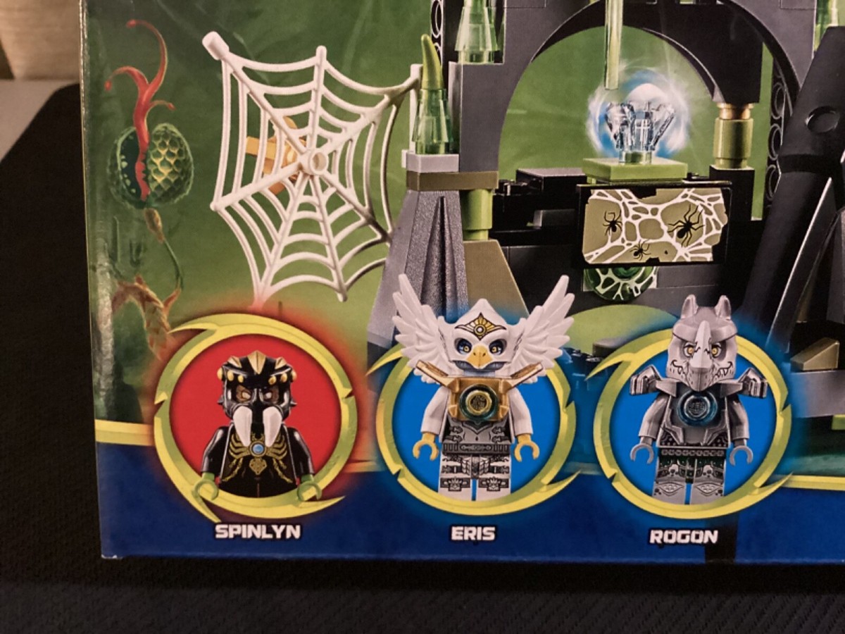 Lego Legends of Chima Spinlyn's Cavern 70133 Eris Rogon Spider