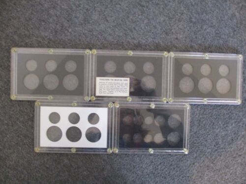 NOS 1957-60-61-62-63 UNITED STATES "CAPITAL" PROOF COIN (CASES ONLY) SET of (5) - Picture 2 of 22