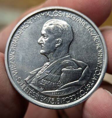 1943 Hungary 5 Pengo Uncirculated Aluminum Coin | eBay