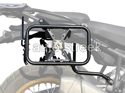 Panniers Stay "Pour Royal Enfield Himalayan 450" | Noir | Auto Engina - Photo 1/4