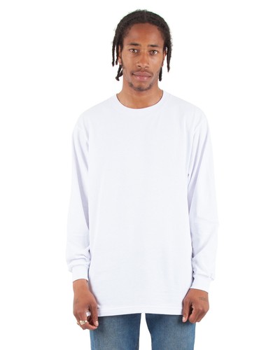 2 Pack Shaka Wear Active Long Sleeve Plain Casual Crew Neck T-Shirt SM-3X - Picture 10 of 24