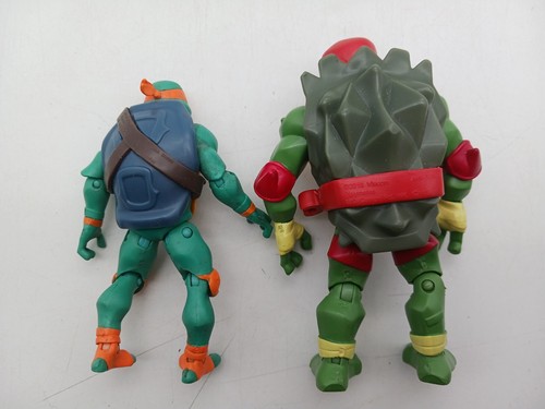 2018 Rise of the Teenage Mutant Ninja Turtles LOT Origami Ninja Mike Raph Tank - Picture 8 of 14