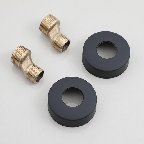 Sistema de grifo de ducha de pared para baño de lluvia de 8" cabezal mezclador válvula de control ducha F - Imagen 7 de 16