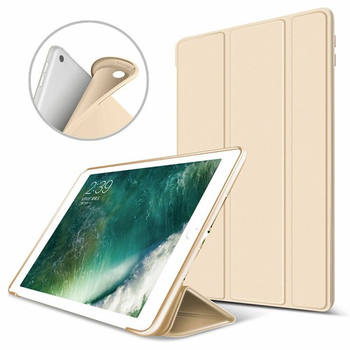 For iPad 5/6/7/8/9/10th Air 11" Pro Mini Slim Leather Silicone Case Smart Cover - Picture 15 of 22