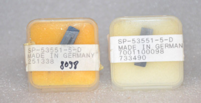 2x Mapal SP-53551-5-D Wendeplatten Neu/unbenutzt